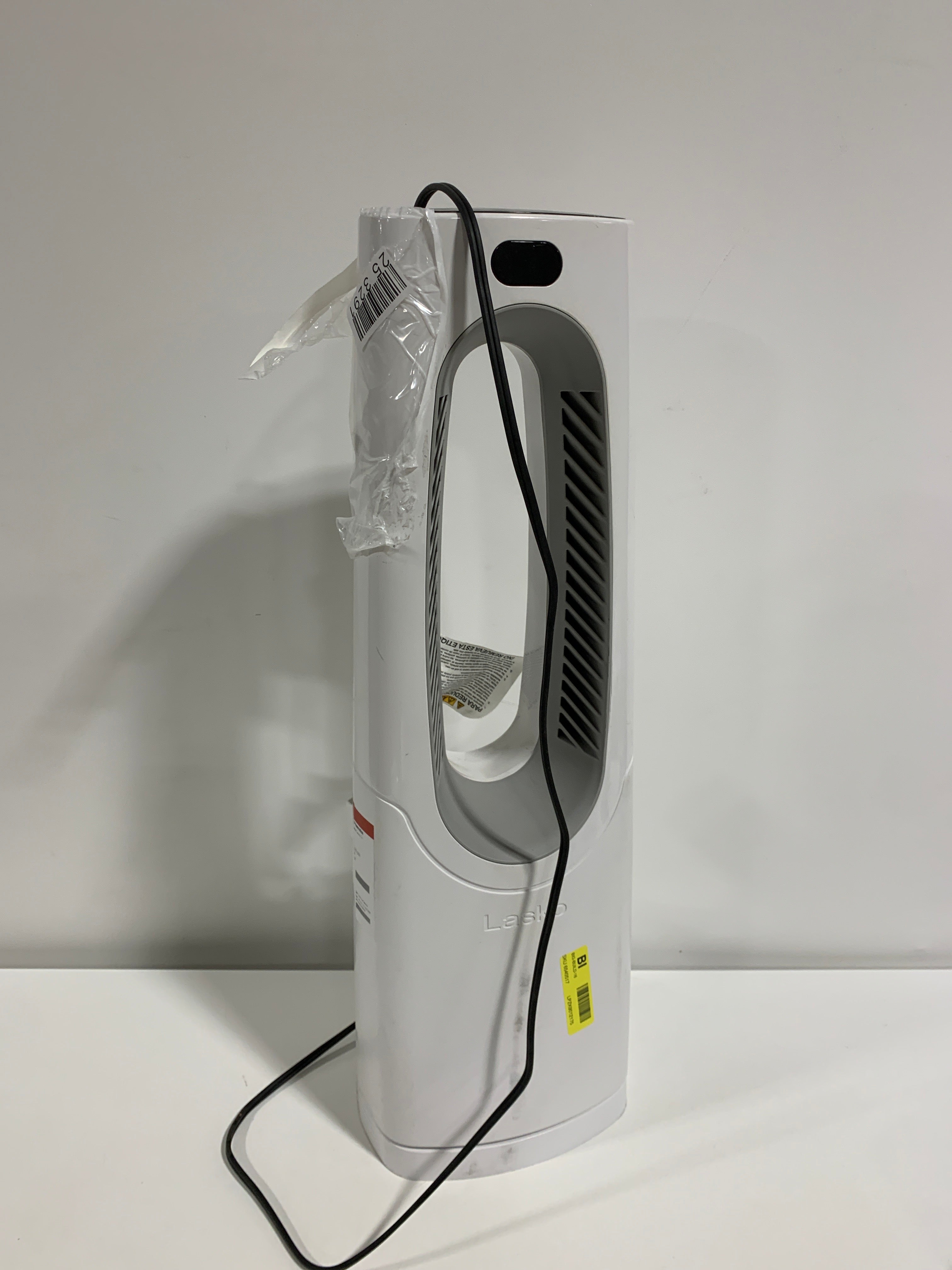 Used Lasko - 1500-Watt Bladeless Ceramic Tower Space Heater with Time
