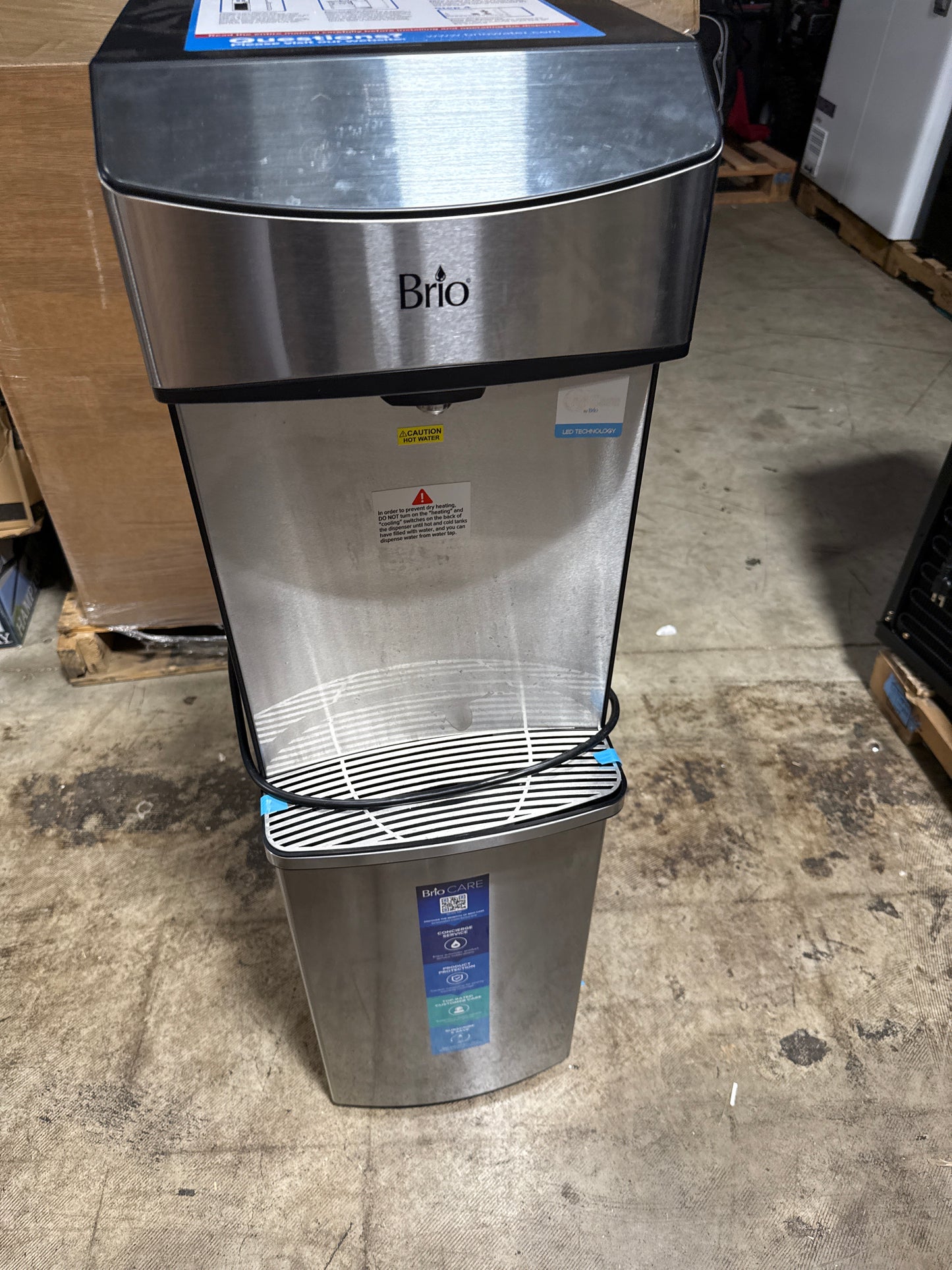 Used Brio 740 Series Self-Cleaning Bottom Load Water Cooler