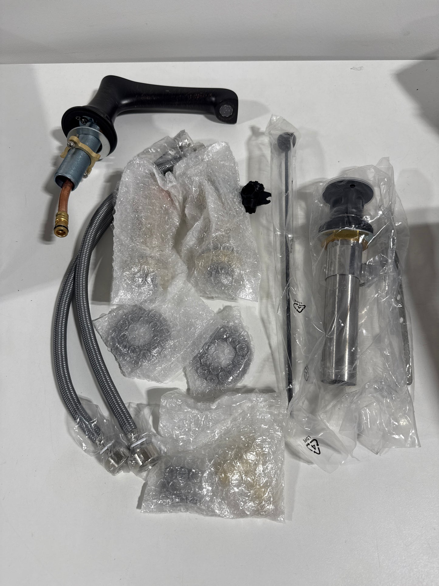 Brizo 65360LF-LHP Rook Widespread Bathroom Faucet with Pop-up Drain Assembly Less Handles