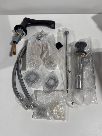 Brizo 65360LF-LHP Rook Widespread Bathroom Faucet with Pop-up Drain Assembly Less Handles