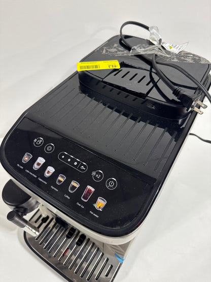 Scratch & Dent De'Longhi - Magnifica Evo Espresso Machine with Automatic Milk Frother for Hot and Iced Lattes, Coffee and More - Silver