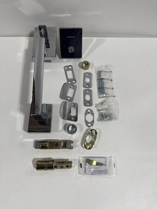 Missing Parts Kwikset 818SCELIP-26S San Clemente Handleset in Bright Chrome