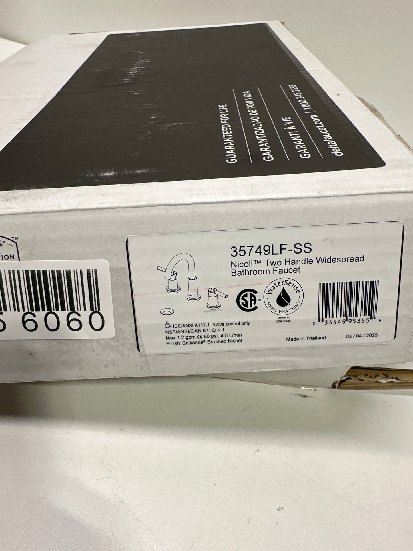 Delta Nicoli: Two Handle Widespread Bathroom Faucet