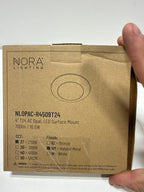 Nora Lighting Nlopac-R4509t2427 4 Ac Opal LED Flush Mount Bowl Ceiling Fixture - Natural