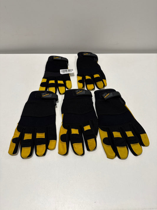 5 Left only Wells Lamont HydraHyde Leather Work Gloves M & L