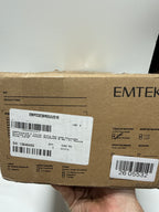 Emtek EMP23238ROUUS19 Empowered 2 Touch Keyed Entry Set with Hercules Knurled Grip Handleset and Round Knob with 2-3/8" and 2-3/4" Backset with Bluetooth and Wifi for 1-3/4" to 2" Door Flat Black Finish