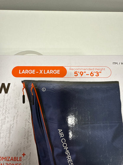 Sharper Image Air Compression Boots Flex Leg Recovery System, Assorted Sizes