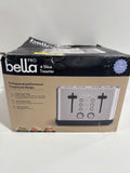 Bella PRO - 4-Slice Toaster with Extra Wide Slots - Stainless Steel - *Kitchen Appliances