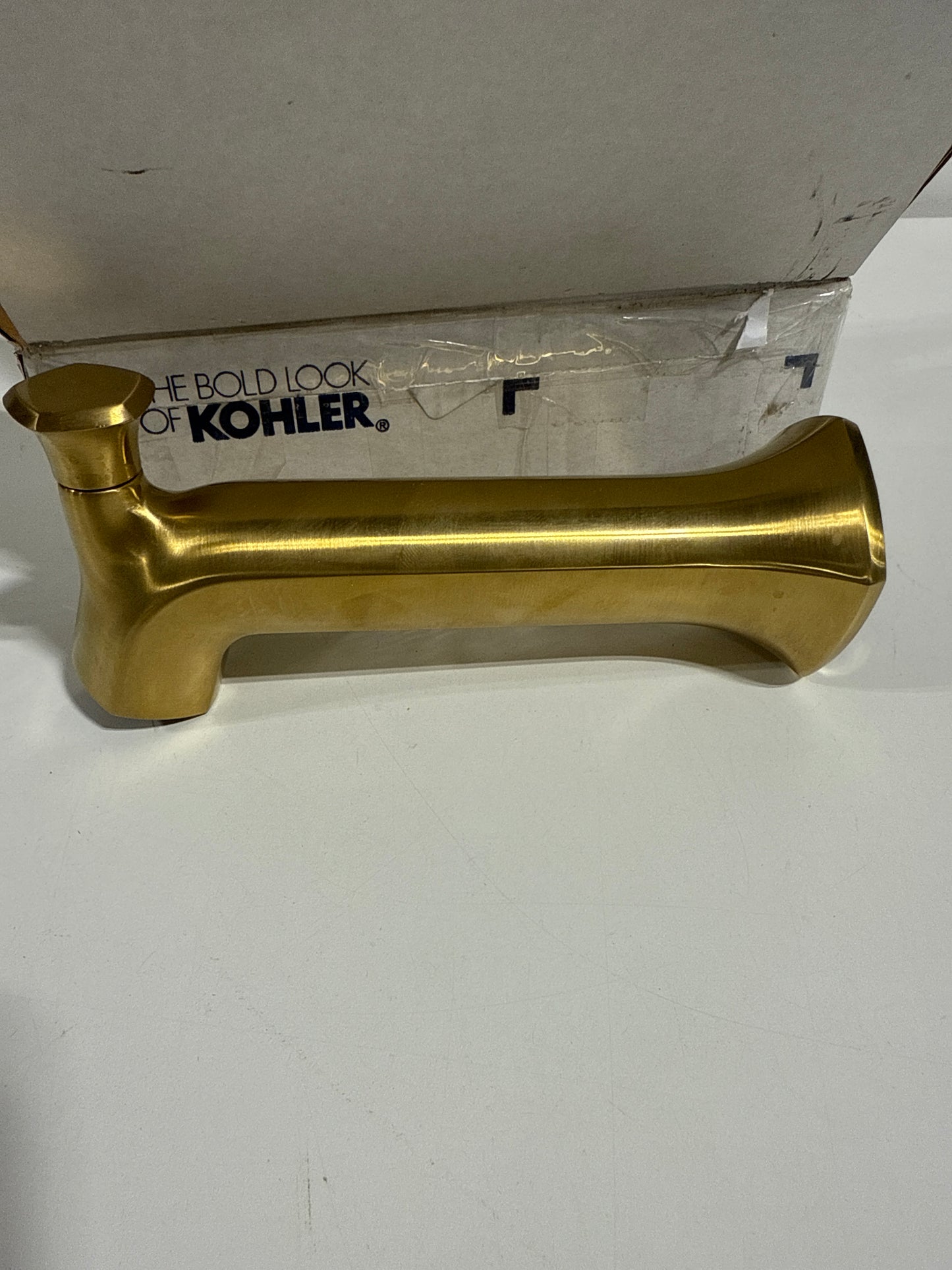 KOHLER K-27023 Occasion Wall-mount Bath Spout with Straight Design and Diverter