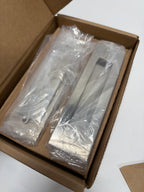 Emtek Pocket Door Mortise - Narrow Modern Rectangular Dummy Function (Satin Nickel)