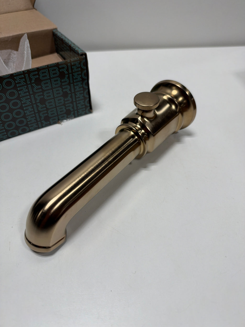 Brizo RP100327 Invari 9" Integrated Diverter Tub Spout Luxe Gold Bath