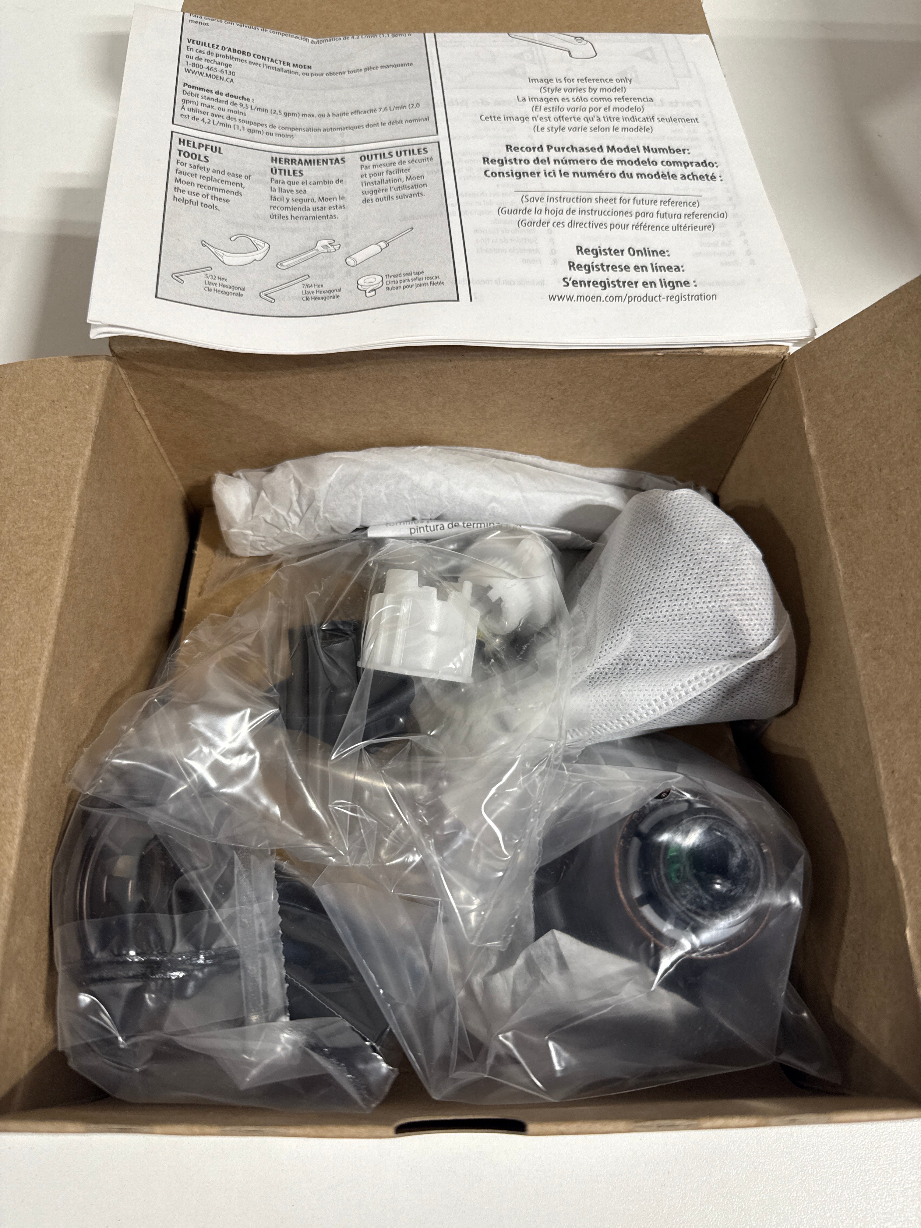 Moen Eva Oil Rubbed Bronze Posi-Temp Shower Trim Kit Valve Required T2132ORB - *Plumbing