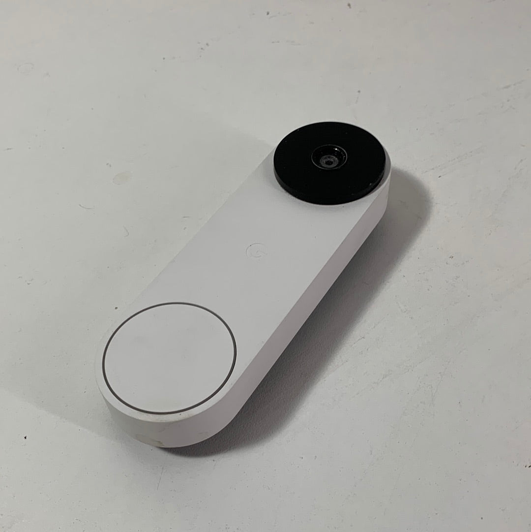 Used Google - Nest Doorbell Wired (2nd Generation) - Snow