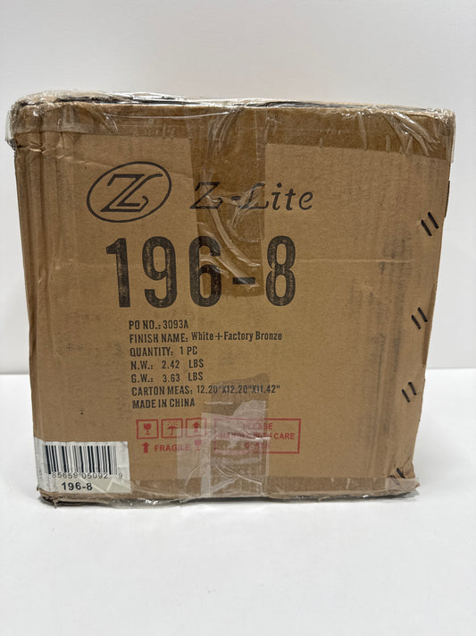 Z-Lite 1 Light Convertible Mini Pendant 196-8