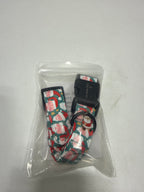 ARING PET Christmas Dog Collar-Cute Green Santa Claus Dog Collars Adjustable Christmas Pet Collars Puppy Collar