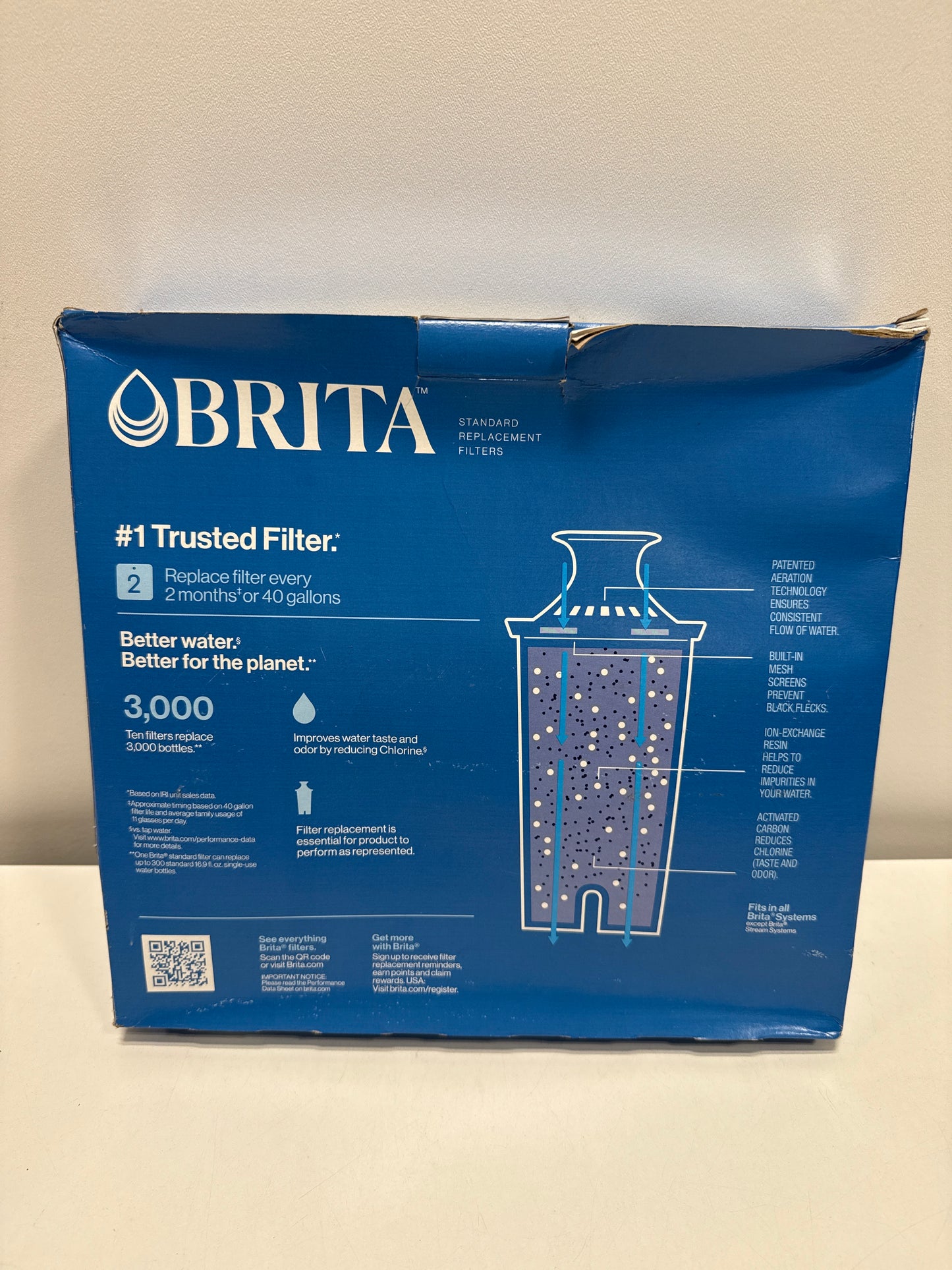 Brita Replacement Water Filters 10-pack