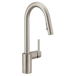 Align Single-Handle Pull-Down Sprayer Kitchen Faucet with Reflex and Power Clean in Spot Resist Stainless