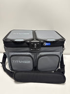Defect Titan PRO by Arctic Zone 48 Can Zipperless Cooler with Magnetic Lid Insulated Soft Cooler with Custom Storage Liners