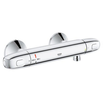 Grohe Grohtherm Thermostatic Valve and Shower Trim with 1/2" Hand Shower Outlet