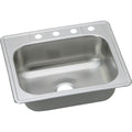 Elkay Dayton Stainless Steel 25" x 22" x 8-1/16", MR2-Hole Single Bowl Drop-in Sink