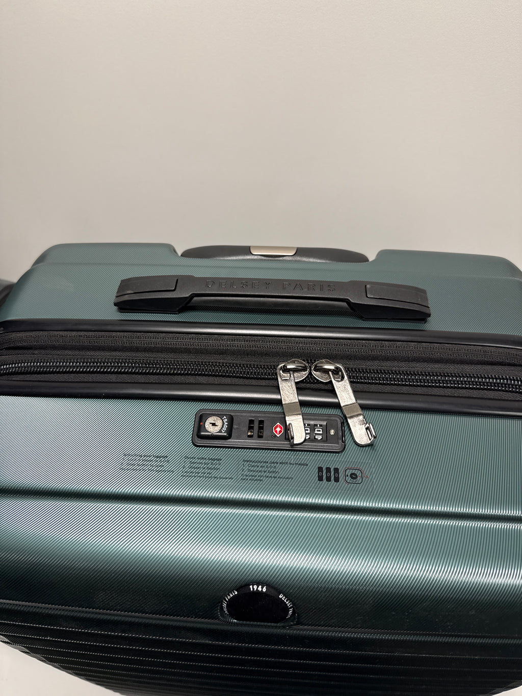 Delsey Paris 2-piece Hardside Luggage Set - Dark Green - *Luggage & Travel