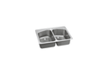 Elkay LKHSR33229PD Lustertone 33" Drop in Double Basin Stainless Steel
