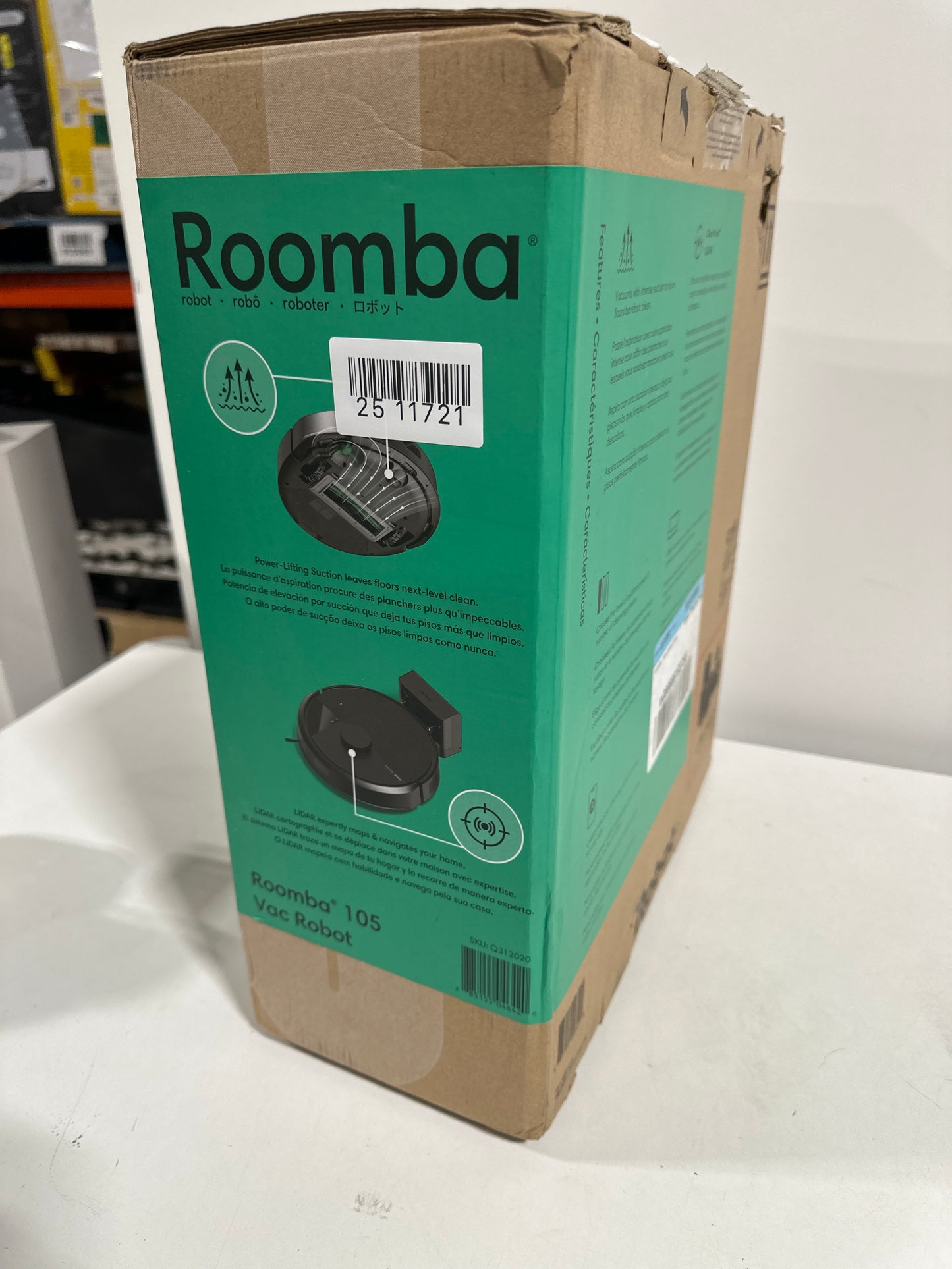 Missing Part - IRobot - Roomba 105 Vacuum