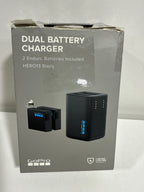 GoPro HERO13 Dual Battery Charger: Rechargeable Camera Device-Specific Batteries