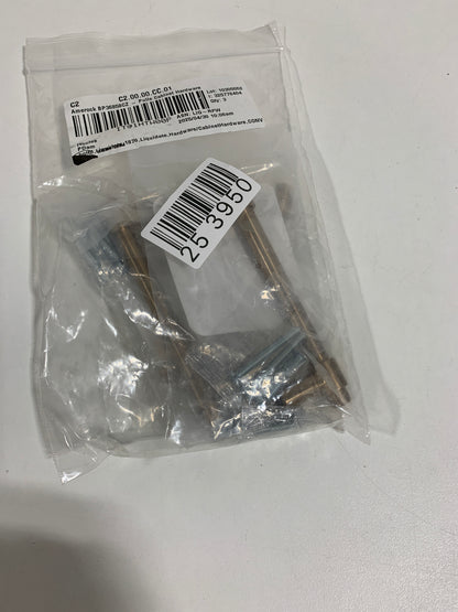 3 Destine 3-3/4 in. (96mm) Modern Champagne Bronze Bar Cabinet Pull