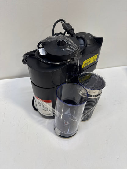 See Desc Nespresso Vertuo Next Deluxe Coffee and Espresso Machine by Breville, Dark Chrome with Aeroccino Milk Frother - Dark Chrome