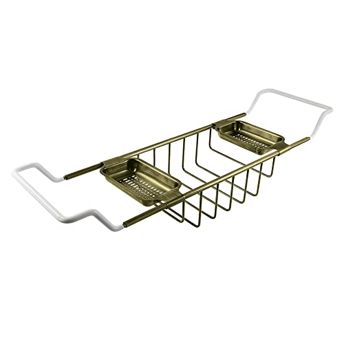Kingston Brass CC2153 Vintage Bathtub Caddy Tray, Antique Brass