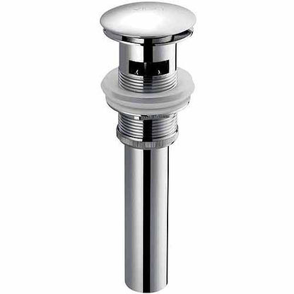 VIGO 1-3/4 in. Bathroom Sink Pop-up Drain with Overflow in Chrome - VG16002CH