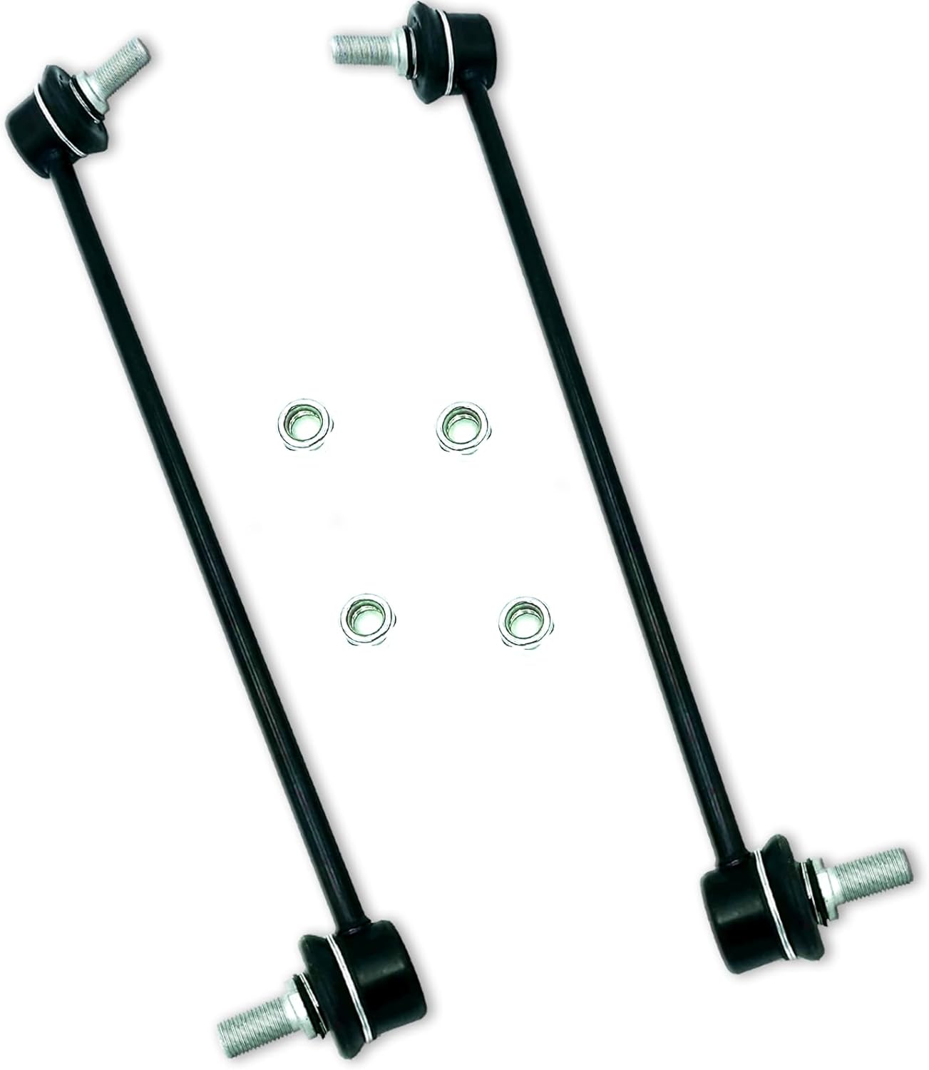 Suspension Front Sway Stabilizer Bar End Link Barra Estabilizadora Kit 2 Pcs Left & Right｜Replacement For Santa Fe