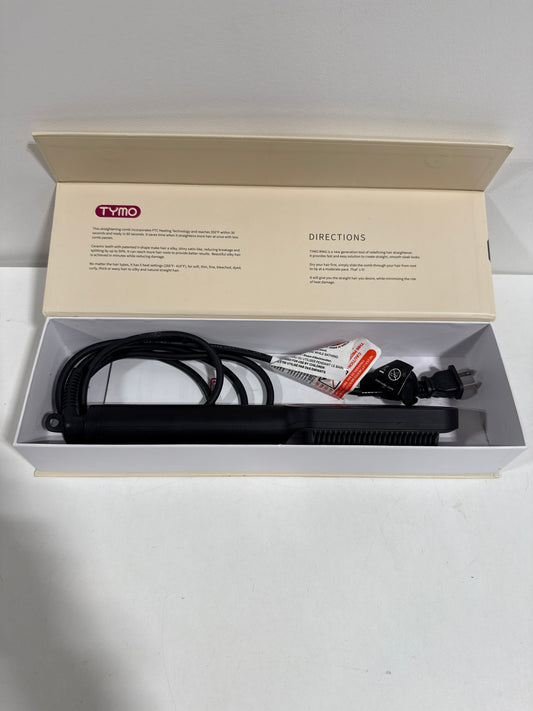 See Desc Tymo Ring Straightening Comb Black