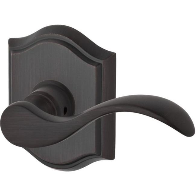 Baldwin ENCURLTAR112 Reserve Entry Lockset x Curve with Traditional Arch Rose Aged Bronze Finish Left Hand - *Tools