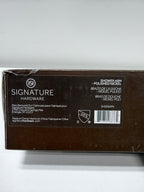 Signature Hardware 449729 8" Standard Wall Mounted Shower Arm and Flange - Polished Nickel