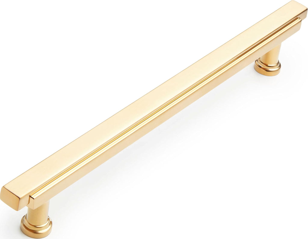 Signature Hardware 954047-6516 Gilderoy 6-5/16 Inch Center to Center Bar Cabinet Pull