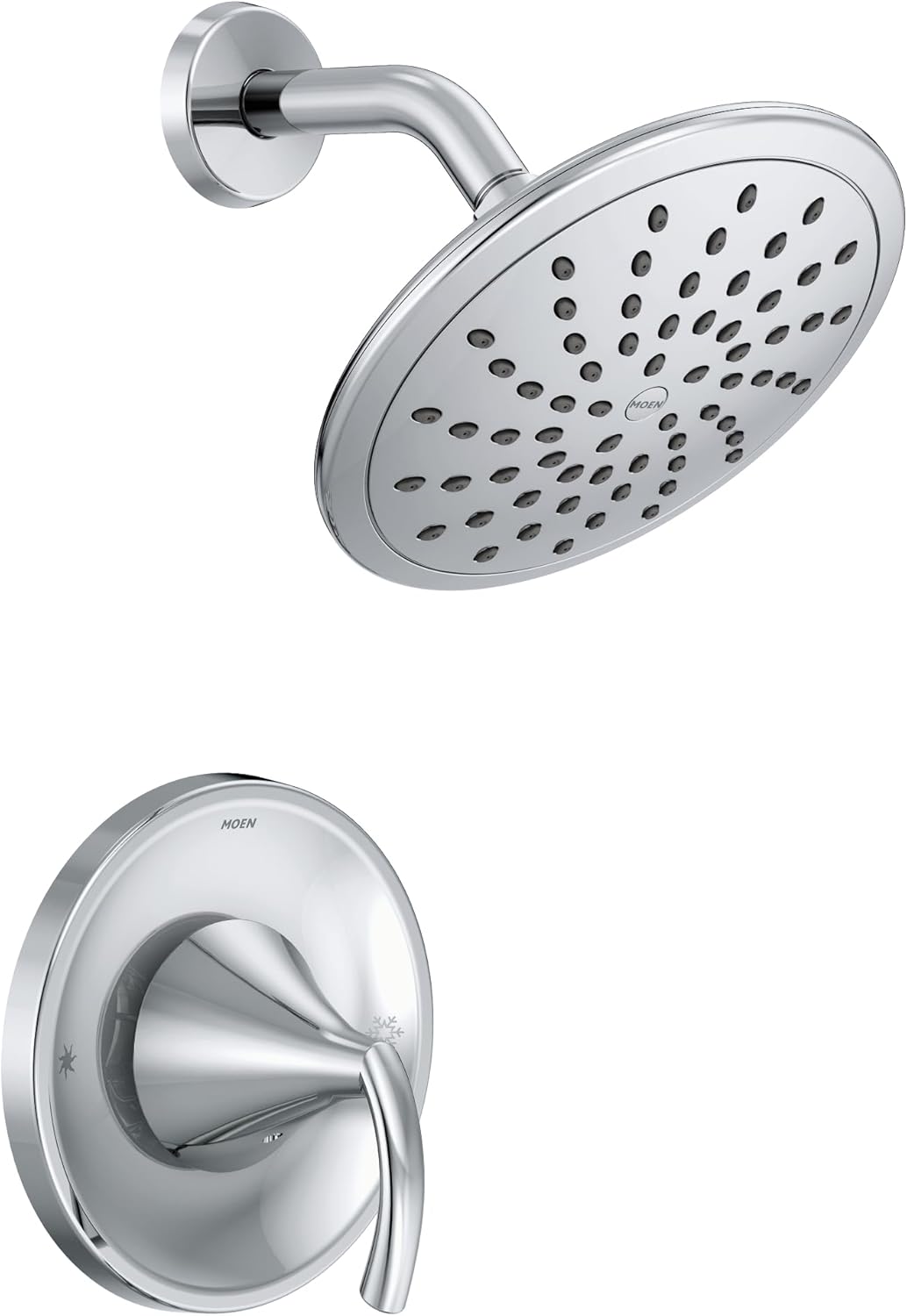 Moen T2842EP Glyde Shower Only System with Rainshower Showerhead without Valve Chrome - *Plumbing