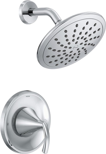 Moen T2842EP Glyde Shower Only System with Rainshower Showerhead without Valve, Chrome