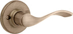 Kwikset 488BL-RH Balboa Right Handed Non-Turning One-Sided Dummy Door Lever Antique Brass