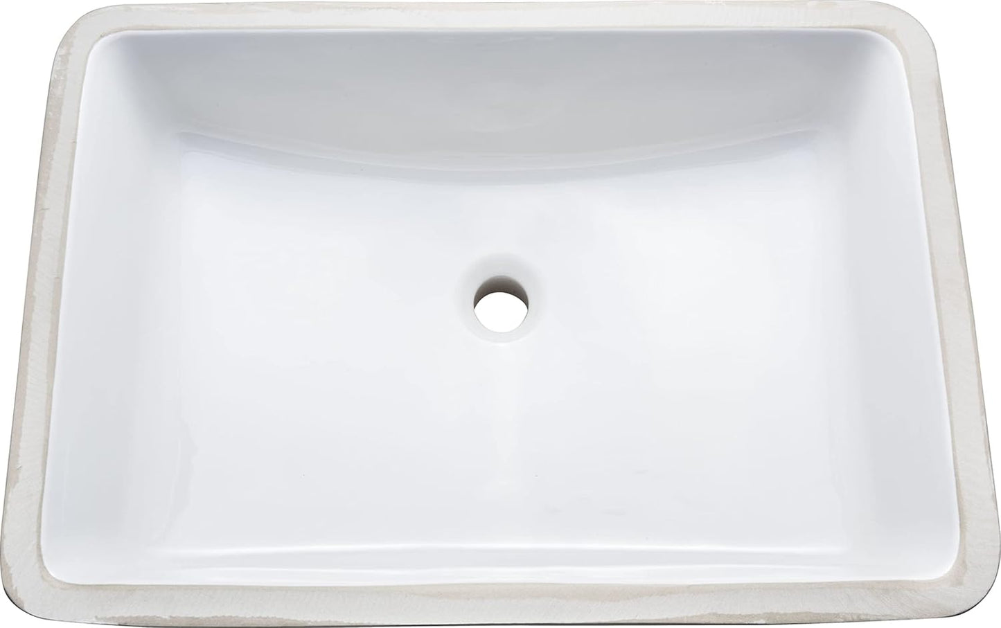 PROFLO PF2114UA Norris 22-13/16" Rectangular Vitreous China Undermount Bathroom Sink with Overflow - White