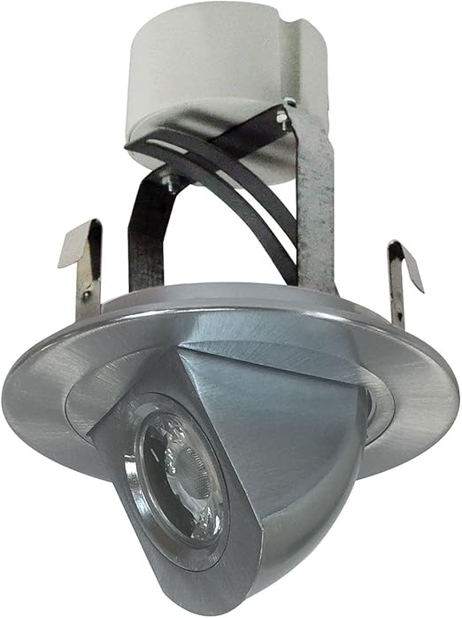 Nora Lighting NLCBC-47030XN-A 4 in. 800 Lumen 3000K Cobalt Retrofit Elbow, Natural Metal