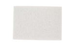 3M White Super Polish Floor Pad 4100 12’’ x 18’’ 20/Case Polish Wood Floors Spray Cleaning or Dry Buffing Soft Finishes