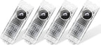 KVR 4 Pcs Upgrade Car Door Lights HD Welcome Light Puddle Light - *Automotive