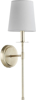Quorum International 514-1 20" Tall Wall Sconce Aged Silver Leaf Indoor Lighting Wall Sconces