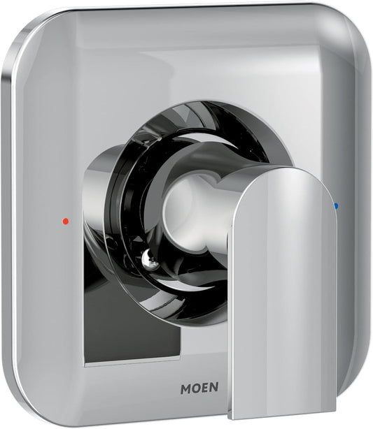 Moen Genta LX Chrome 1-Handle Posi-Temp Pressure Balancing Modern Valve Trim Kit, Valve Required, T2471