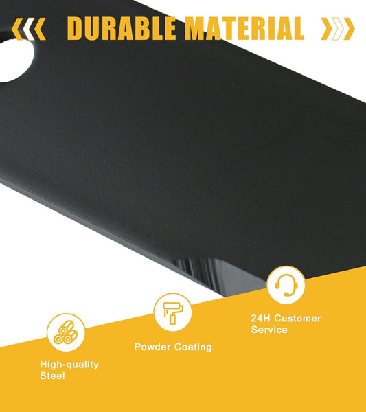 942-05052A Lawn Mower Blades Fit for MTD Cub Cadet Troy-Bilt 742-05052A RZT S50 XT1 GT50 LT50 XT2 G8200 G8300 ZS6700 Z550 T260 KH Zero Turn Mowers with 50" Deck Set of 3