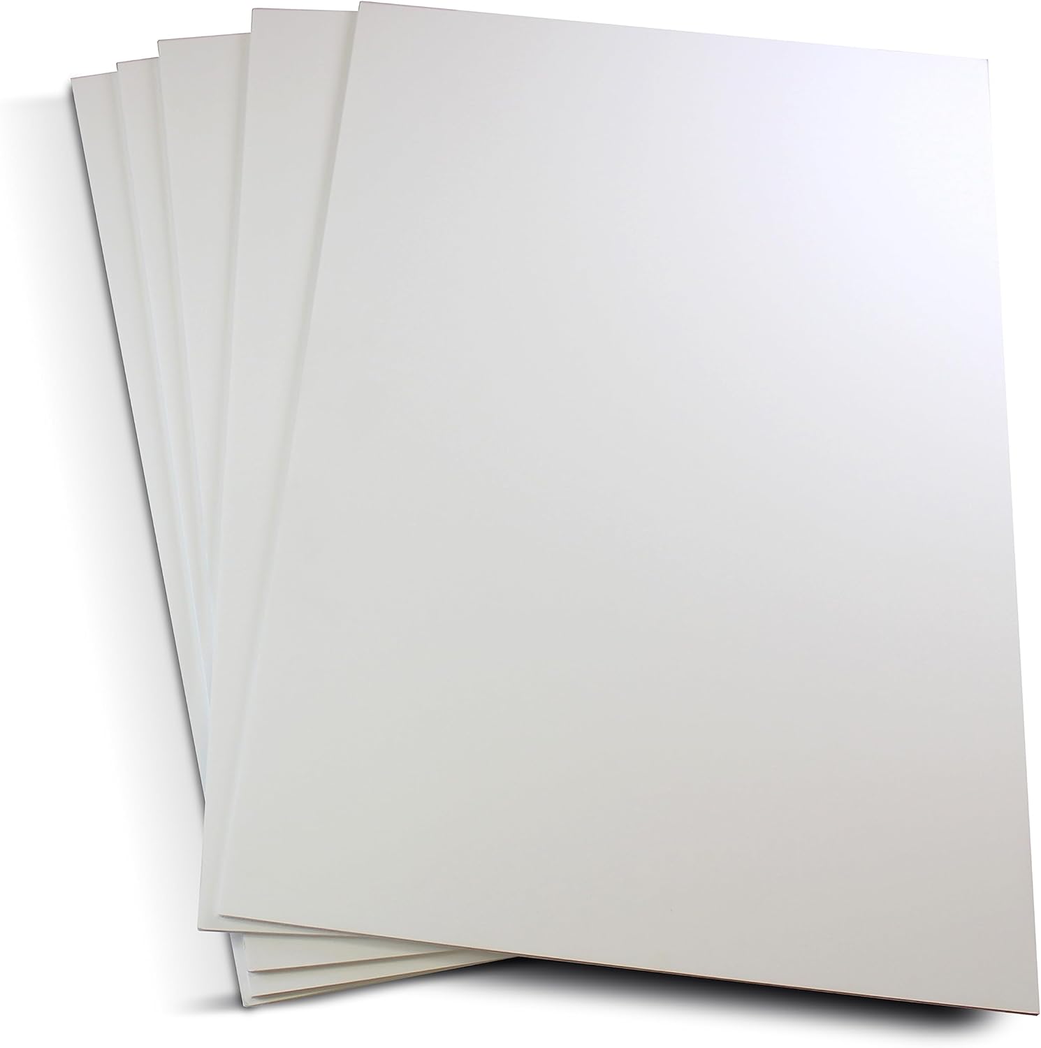 Flipside Products 18’’ x 24’’ White Foam Board Arts and Crafts 3/16’’ Thick Presentations Signboards Backing Board