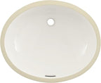 TOTO Lt587#01 19"X15" Undercounter Lavatory, Cotton White Undercounter Mount