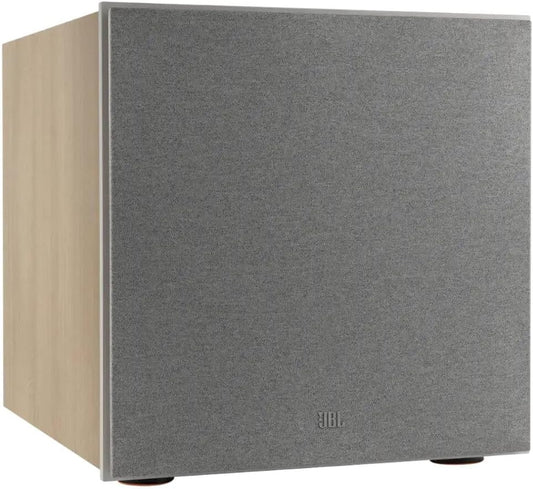JBL Stage 2 220P 12 Inch 500 Watt Powered Subwoofer (Latte)